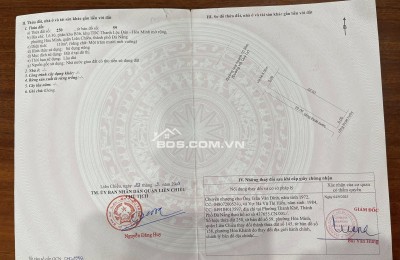 BÁN LÔ ĐẤT ĐƯỜNG 10,5M HỒ QUÝ LY - TRỤC ĐƯỜNG KINH DOANH